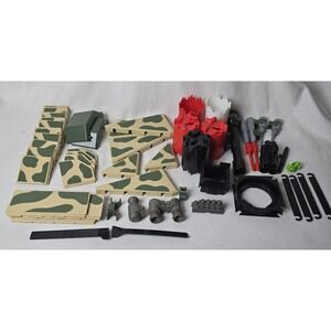 Construx Fisher Price 1980's Military Mixed Lot Of Pieces